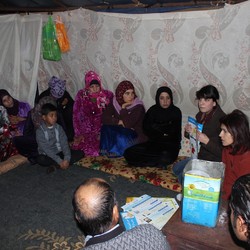 Water for Syrian refugee children in Lebanon Image 12